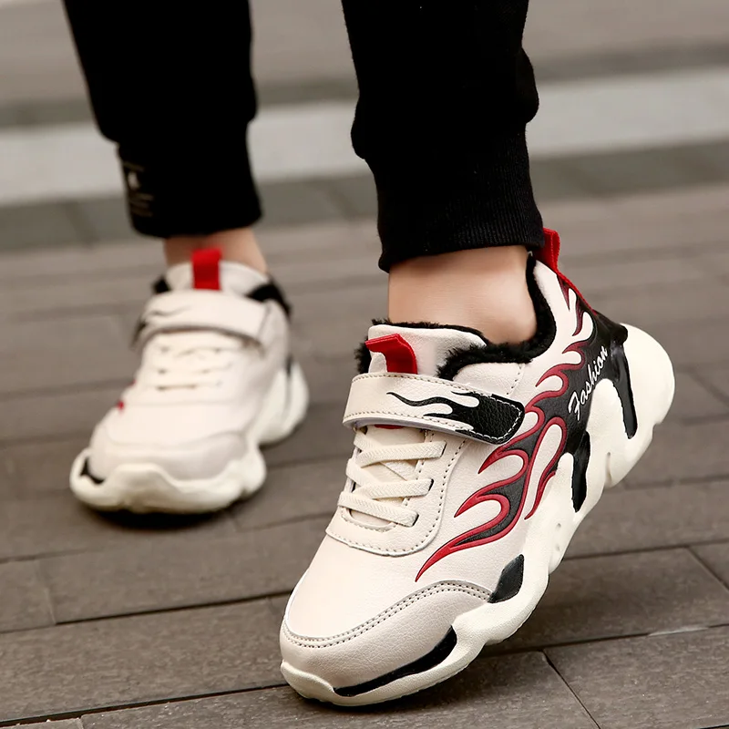 

Winter Kids Boys Shoes Fashion Sneakers Children Sports Tennis Shoes Comfort Casual Child Shoes Girls Warm Running Trainers