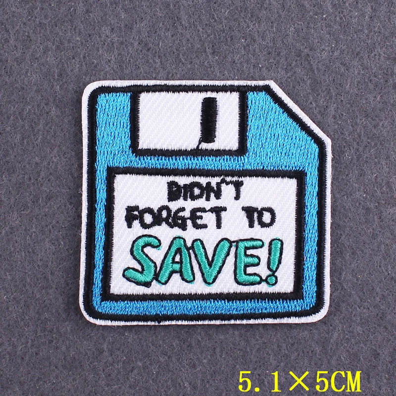 Letter Patch Iron On Patches On Clothes DIY Slogan Patches For Clothing Stickers Punk Badges Embroidery Patch Stripes Accessory images - 6