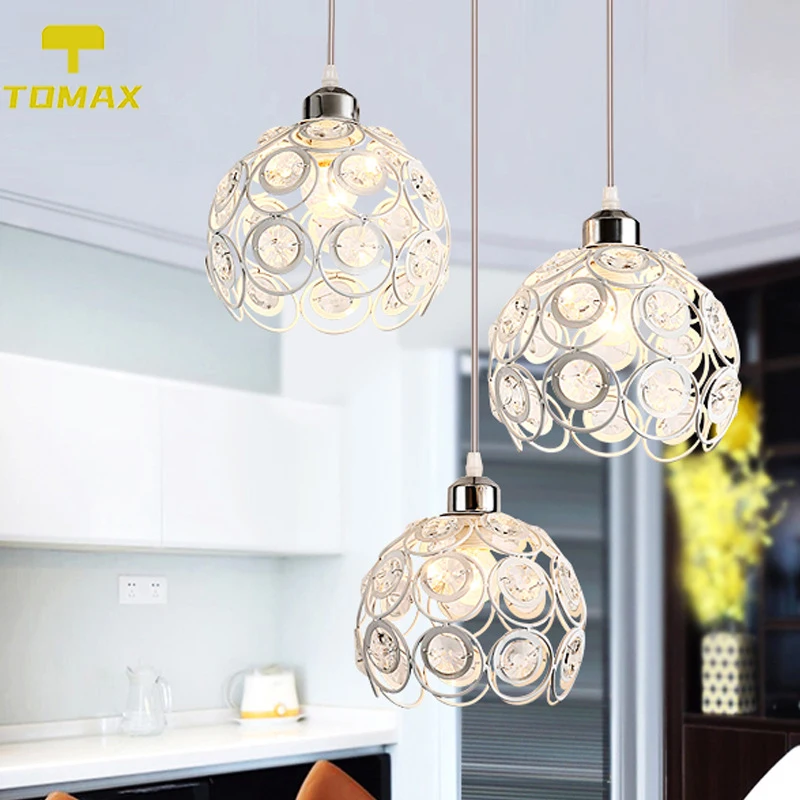 

1/3 Heads Round LED Pendant Lights for Living Rooms Bedroom Restaurants Bars Hotels Home Adjustable Hanging Lamps Fixtures