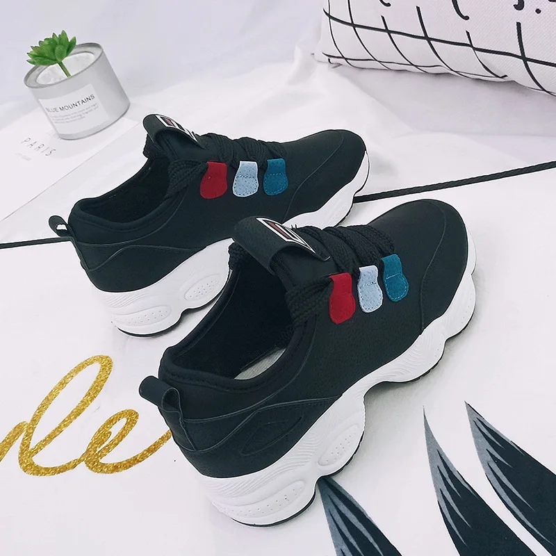 

Women Flat Shoes Casual High Quality Comfortable Sneakers Women Platform Shoes Ladies Velvet Keeping Warm Women Dad Shoes