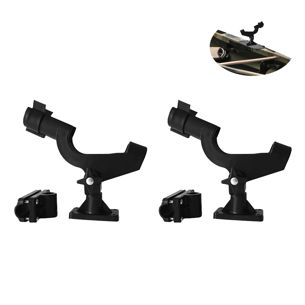 2 Упак. Регулируемый боковой держатель для удочки Каяка | Спорт и развлечения