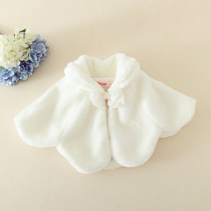 

2021 зимняя меховая куртка для девочек, белый кардиган для девочек, милое пальто, детская одежда для 1, 2, 3, 4, 6, 8, 10 лет, OKC196008