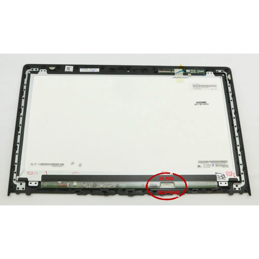 y700 15 original new full lenovo ideapad y700 15 uhdfhd 15 6 lcd led touch screen digitizer assembly bezel free global shipping