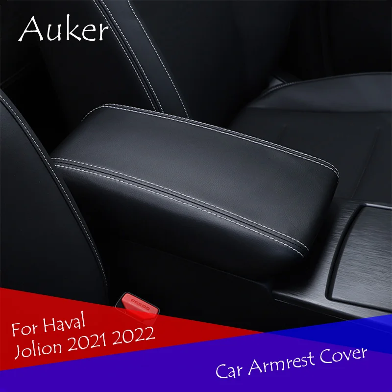 

For Haval Jolion 2021 Car Armrest Console Cover Cushion Support Box Armrest Top Matte Liner Car Style Accessories