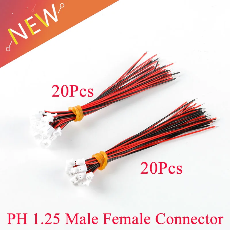 

Разъемы JST PH 1.25 2 PIN Your Cee