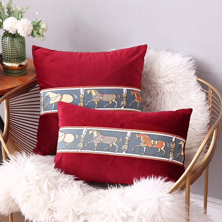 Роскошная наволочка LISM в современном дизайне украшение для дивана искусственная