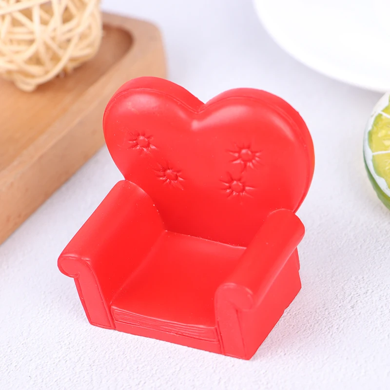 1 Pc 1/12 Mini Sofa Model Dollhouse Room Decor Miniature Home Decorative Toy | Игрушки и хобби