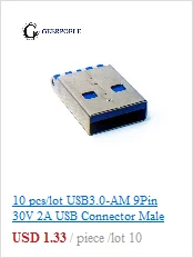 20 шт./партия 4 Pin/5 Pin Micro USB разъем USB штекер мужской разъем порт Jack хвост Sockect Разъем терминалы для samsung huawei DIY