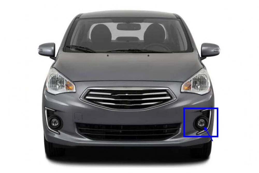 Авто-Стайлинг для Mitsubishi Mirage G4 седан 9 штук светодиодные фары Противотуманные H11 H8 Замена налобный противотуманный фонарь
