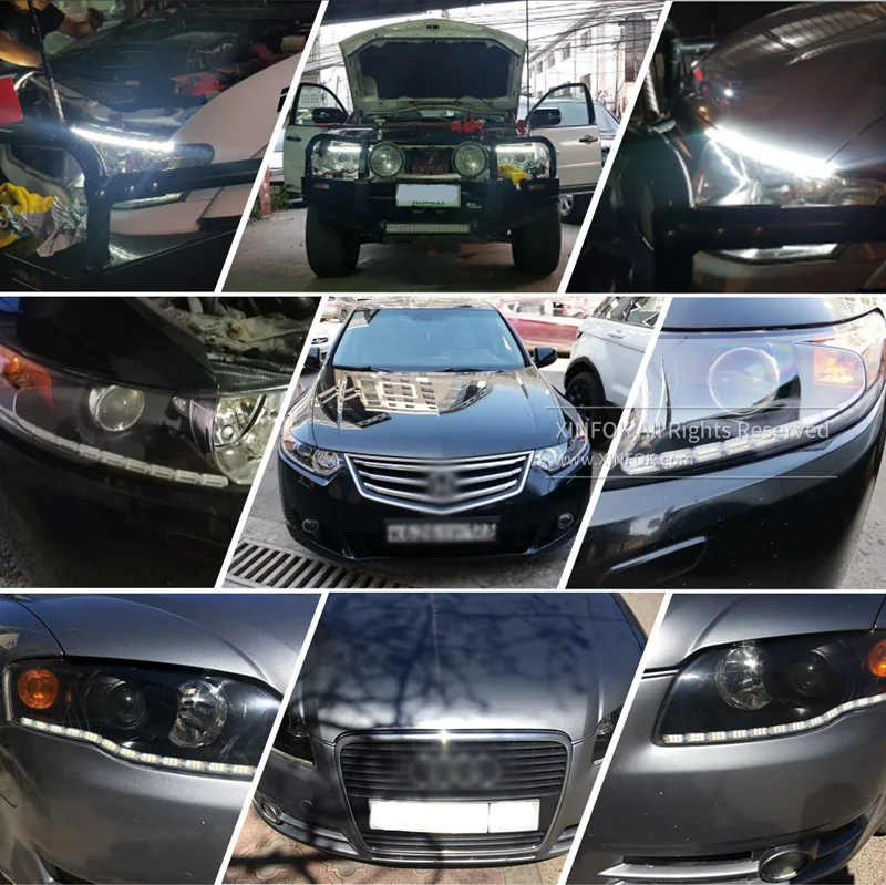 2 шт. водонепроницаемый гибкий светодиодный светильник s Новое поступление