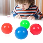 Новые Настенные шарики-держатели, игрушки-антистресс, 8 шт., липкие шарики-мишени, флуоресцентный потолочный шар, антистрессовая игрушка для декомпрессии