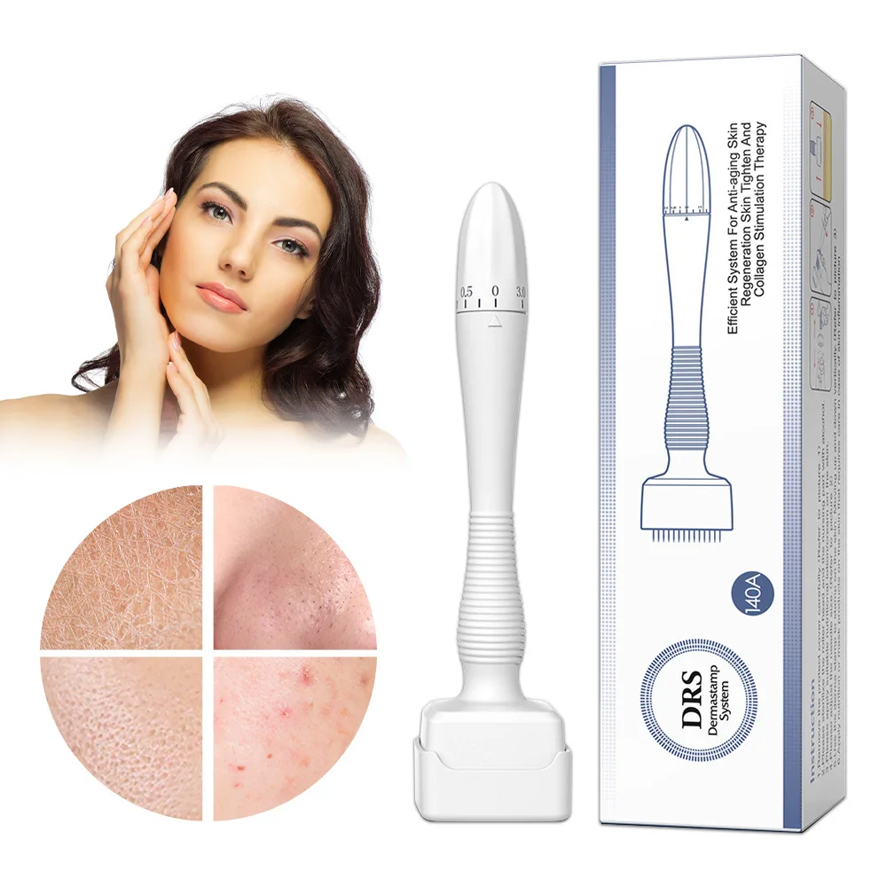 

Регулируемый ролик для кожи, косметический инструмент для завивки лица, 0,3 мм, дермароллер, микроиглы для ухода за кожей