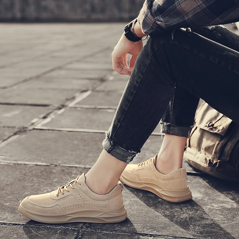 

Zapatillas Goma Streetwear Sneakers Men Shoes For Sports Trainers Work Zapatillas Deportivas Verano Hombre Sapatilhas Masculino