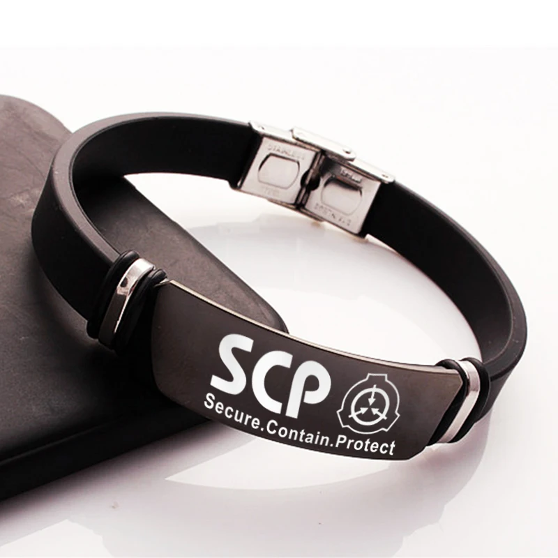 Специальные процедуры сдерживания SCP Foundation Спортивные Повседневные браслеты из