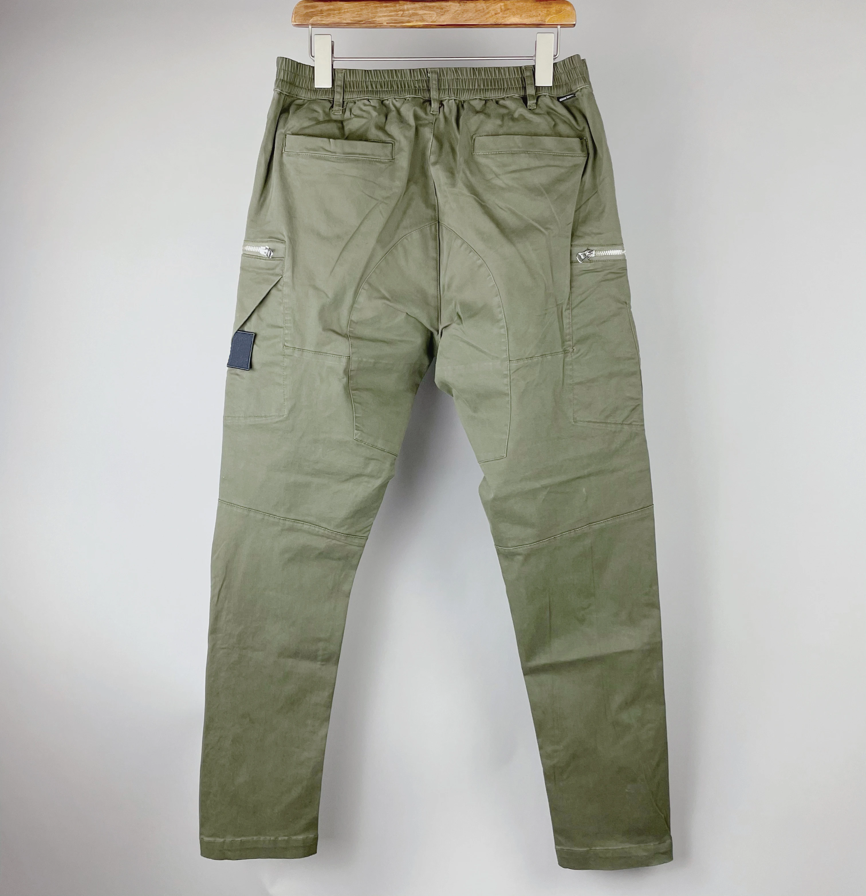 

Men's spring and autumn casual pants high quality European and American leisure trend overalls new loose straight pants 2021