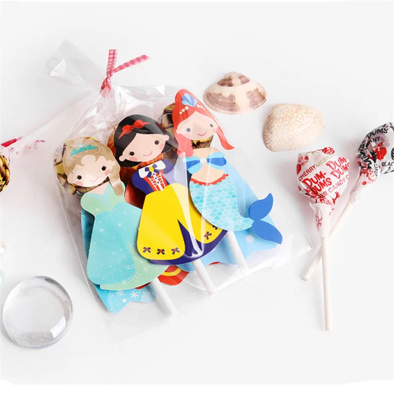 Детские товары для дня рождения конфеты ручной работы Упаковка карты Принцесса