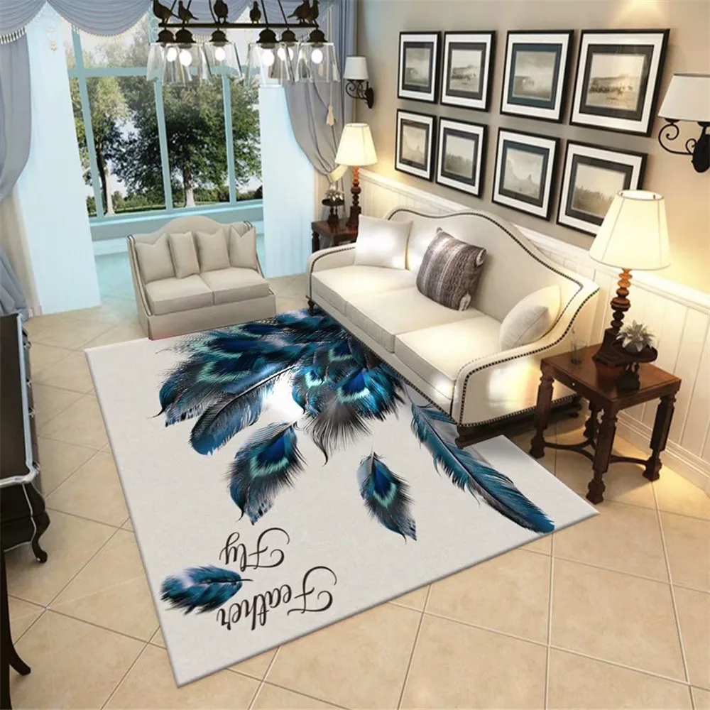 Скандинавский ковер для гостиной фланелевый Противоскользящий кухни напольные