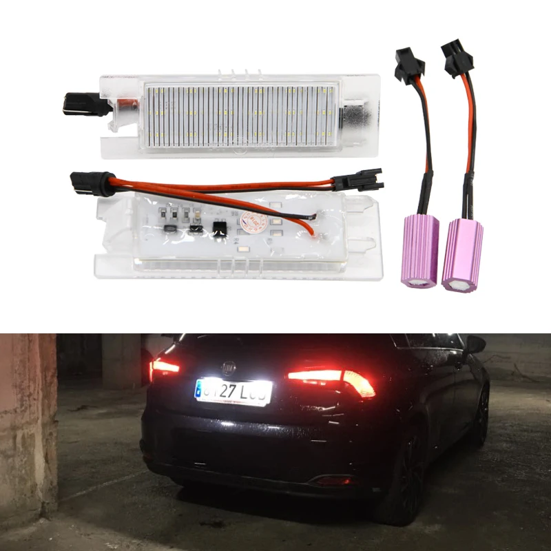 

СВЕТОДИОД Canbus для подсветки номерного знака FIAT Bravo Grande Punto Evo SMD без ошибок