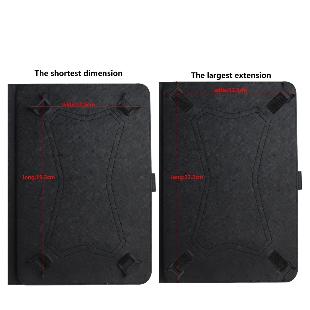 360 Вращающийся Кожаный чехол для нового Kobo Clara HD 6 дюймов Ebook Cover Ereader Skin Shell 6-7 дюймов универсальные чехлы