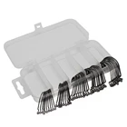 50 шт.компл. рыболовный крючок, офсетные крючки 2 #-30 # для ловли карпа, рыболовные снасти