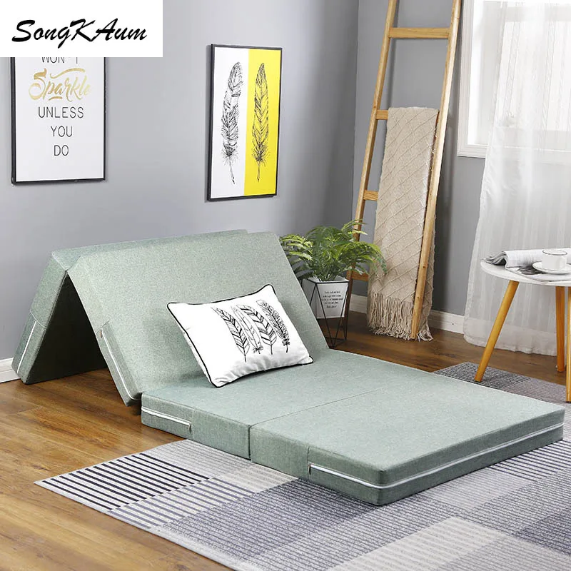 SongKAum шлифовальные матрасы с принтом сохраняющие тепло складные татами одиночный