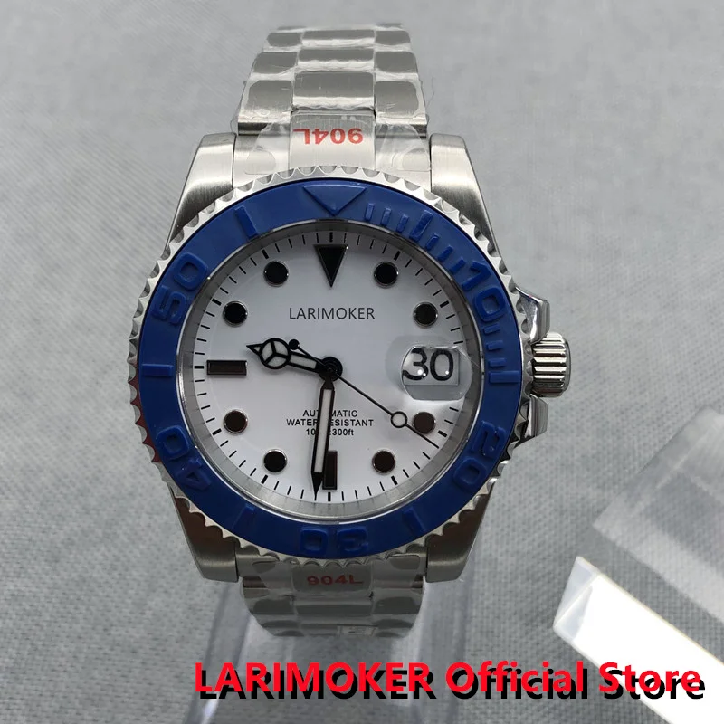 

Часы LARIMOKER мужские с автоподзаводом, 40 мм, 21 драгоценность 2813 8215 NH35 PT5000