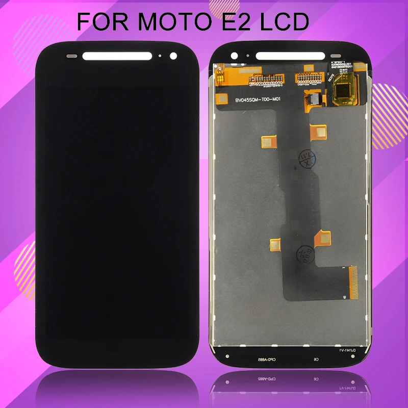 Акция Catteny для MotoRola E 2nd Gen XT1527 XT1505 XT1524 дисплей Moto E2 LCD с сенсорным экраном