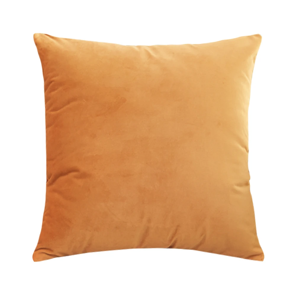 Free Shipping 40/45/50/55/60cm Throw Pillow Case Holland Velvet Dyed Cushion Cover HT-PHVDC-A | Дом и сад