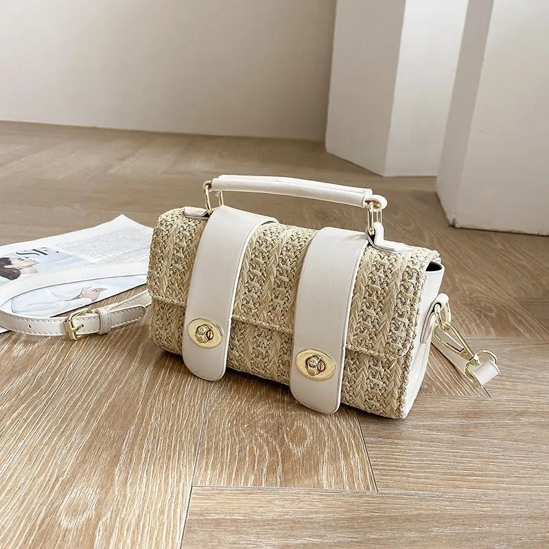 Для женщин сумка знаменитостей онлайн 2021 новый прилив соломенная мессенджер