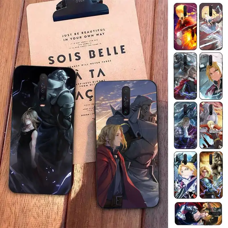 

Fullmetal Alchemist Phone Case for Redmi 5 6 7 8 9 A 5plus K20 4X S2 GO 6 K30 pro