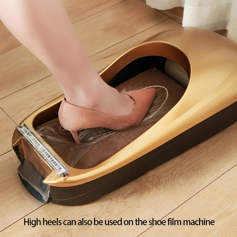 M&aacute;quina de cubierta de zapatos para el hogar, molde autom&aacute;tico para zapatos, desechable, inteligente, para interior, promoci&oacute;n de liquidaci&oacute;n-2