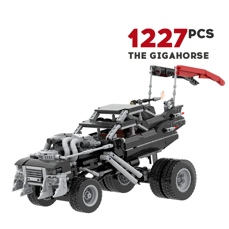 

Buildmoc Crazy Max бессмертный Джо Gigahorse король дороги внедорожник технический автомобиль багги строительные блоки игрушки