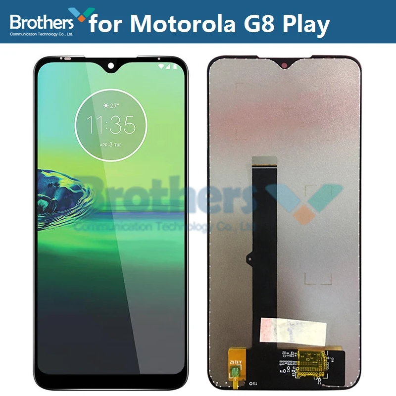 Для Motorola Moto G8 Play G8Play XT2015 XT2015-2 ЖК-дисплей сенсорный экран дигитайзер в сборе детали для телефона 6,2'