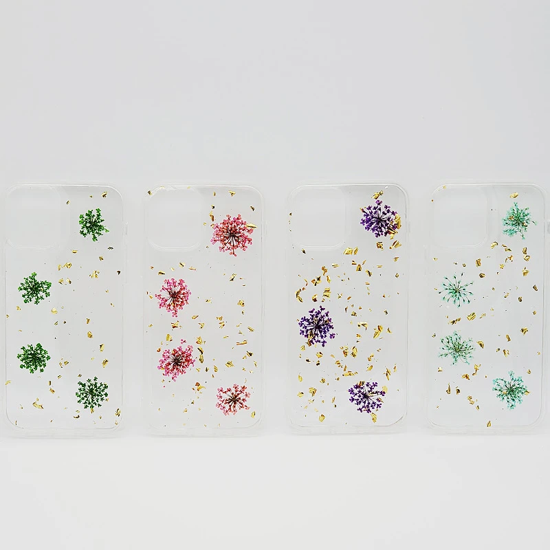 

Xiaomi Redmi Note10 Pro 4G Real Dry Flower Phone case Glitter DIY Star Bling Epoxy Back Cover For Girls Redmi Note 10 5G Bumper