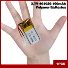 Литиевая батарея Bluetooth гарнитура 401120 401020 401220 100 мАч Мини Смарт-браслет перезаряжаемый 3,7 в полимерная литиевая батарея