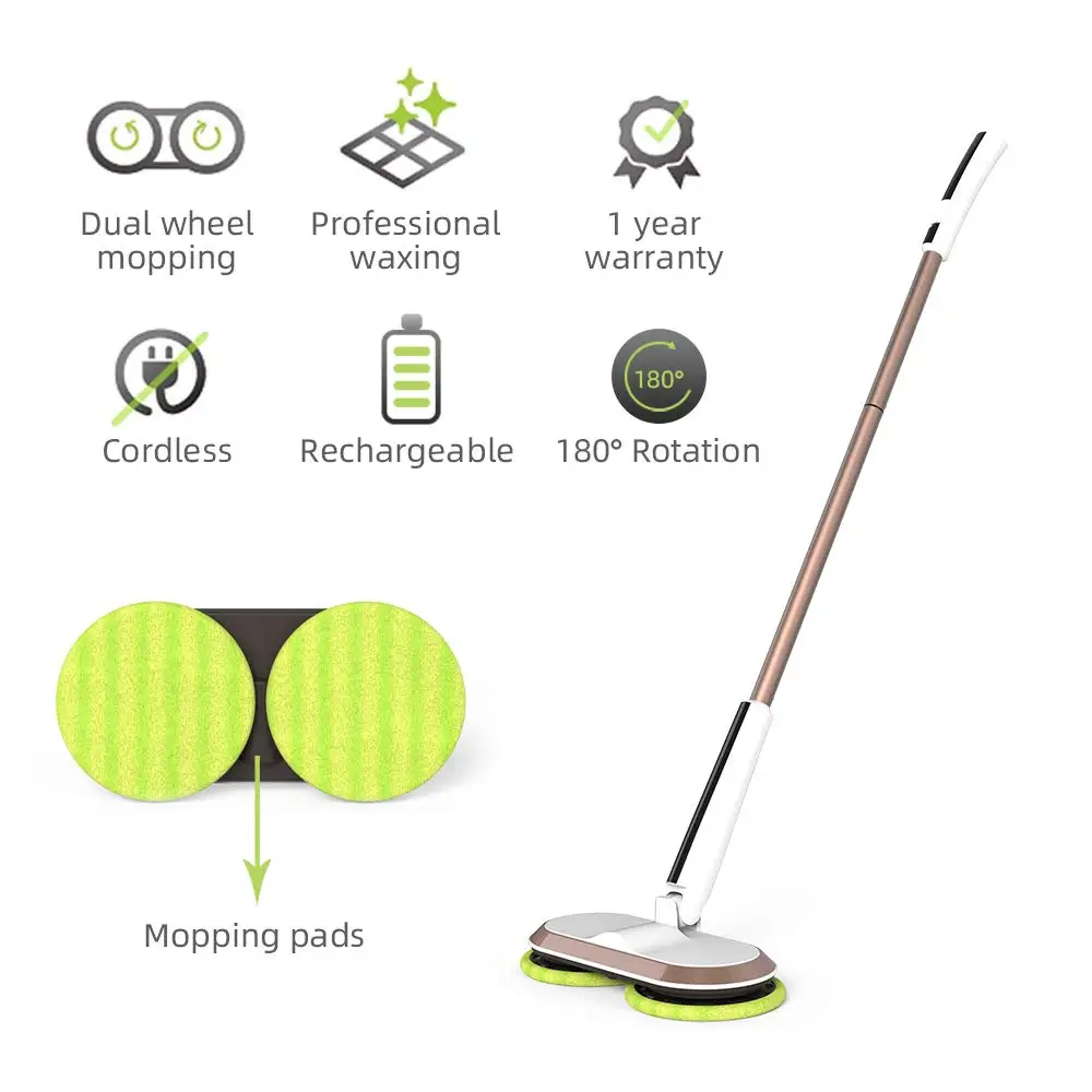 Беспроводная электрическая швабра GOBOT ручная щетка для мытья пола и окон бытовая