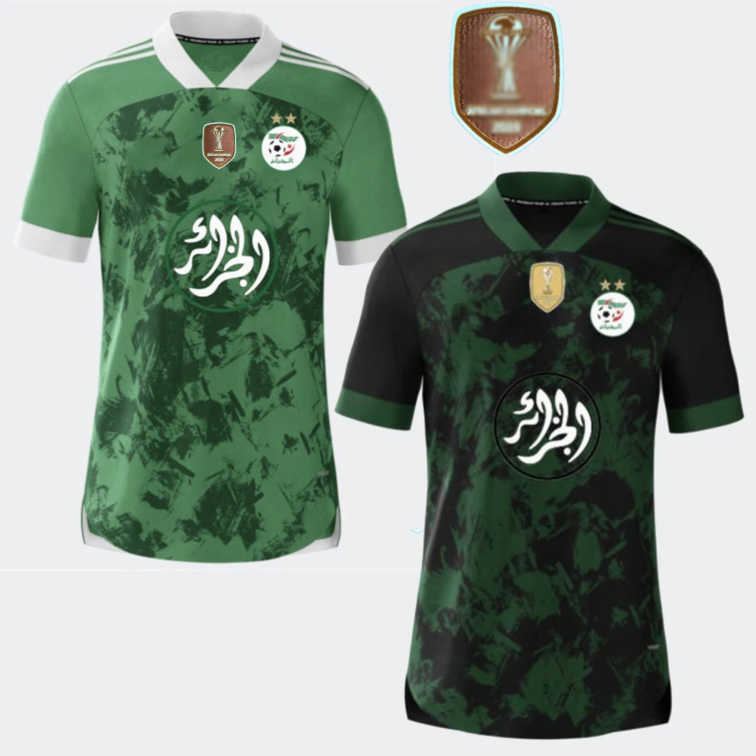 

Novo 2021 2022 argélia edição especial mahrez feghouli futebol jerseys 2020 maillot de pé slimani casa fora camisa de futebol