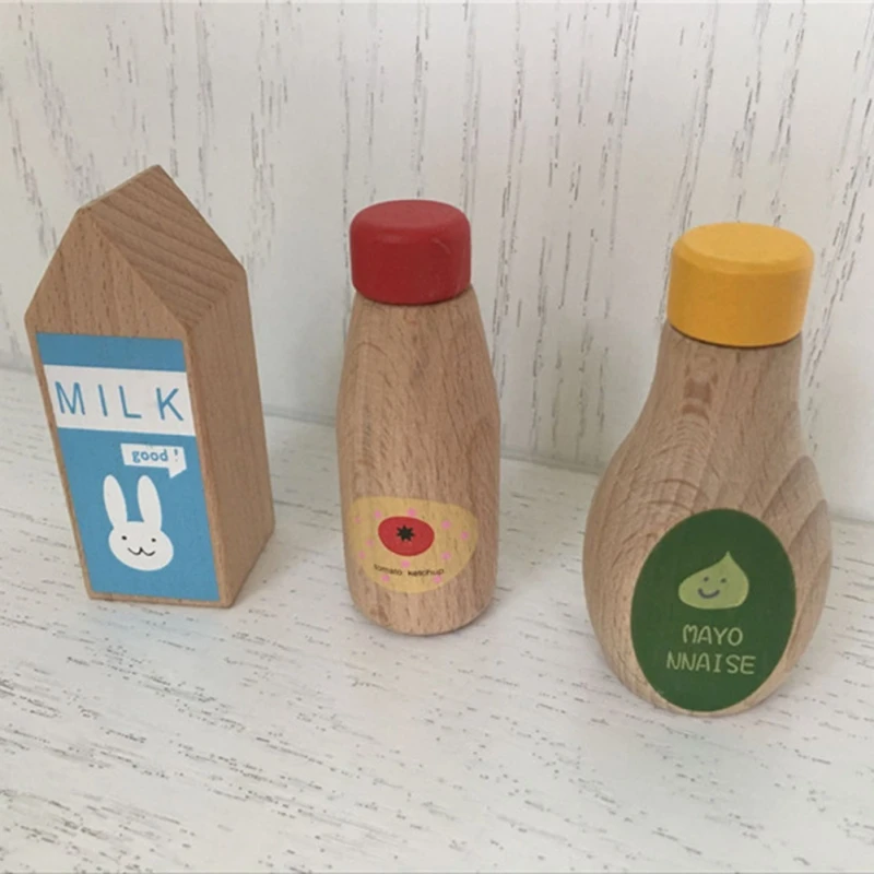 Детские ролевые игры Кухонные Игрушки для приготовления пищи деревянные