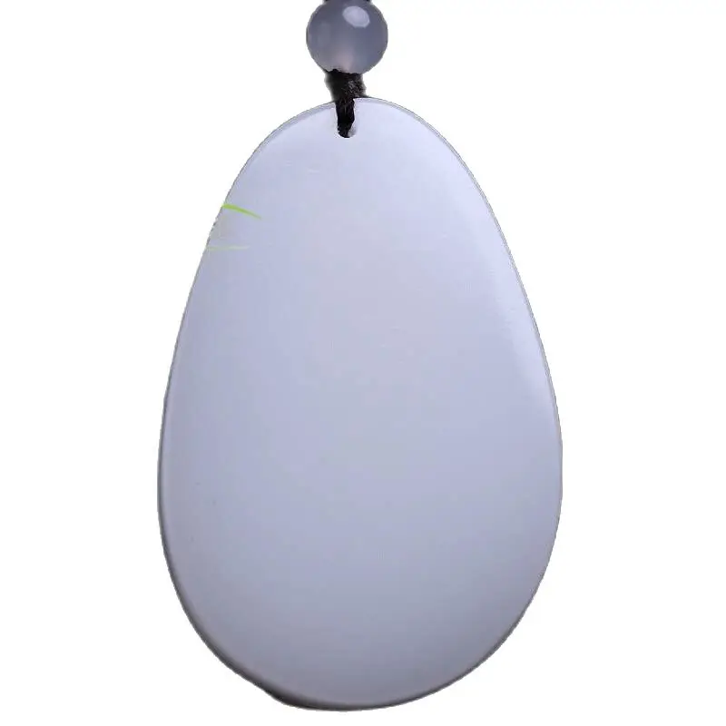 Синьцзян белый нефритовый Лотос подвеска Будды мужская и женская Афганская