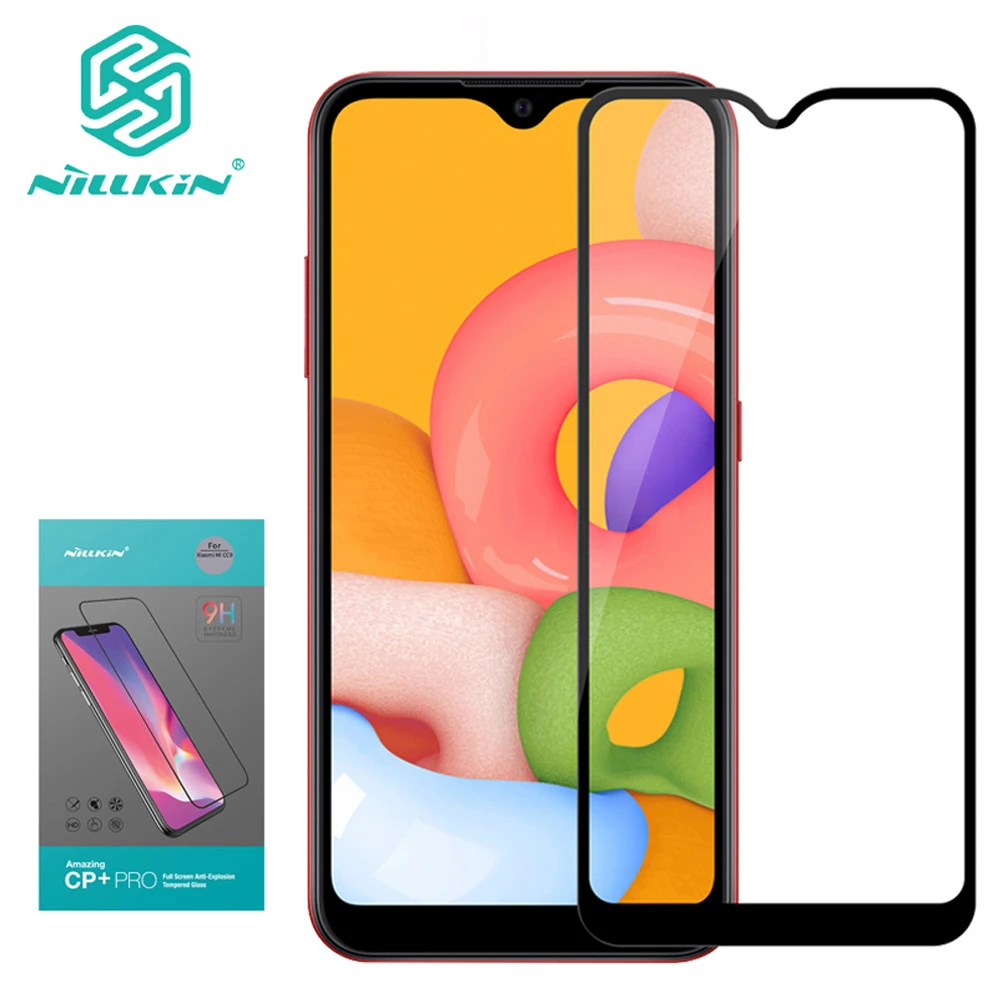 Для Samsung Galaxy A01 закаленное стекло Nillkin CP + Pro 2.5D полное клеевое для защитная