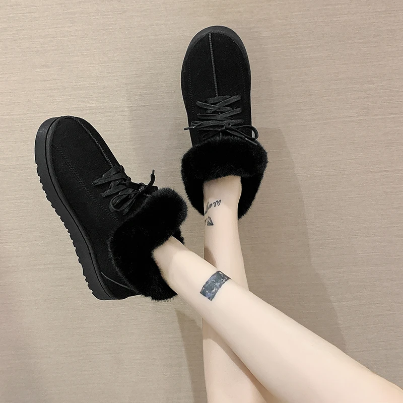 

2021 Winter Women Snow Boots Fashion Ankle Boots Platform Boots Chunky Woman Shoes Designers Brand Padded Boots Keep Warm Ladies