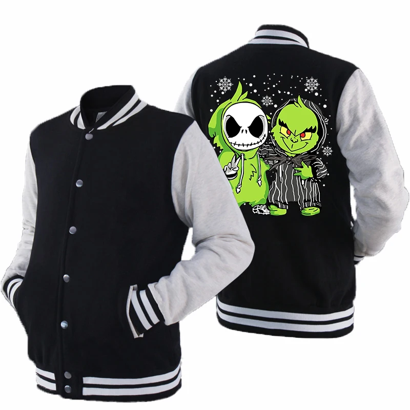 Мужская приталенная Куртка Varsity для колледжа Спортивная брендовая Стильная
