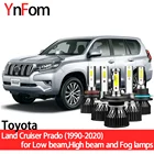 YNFOM комплект светодиодных фар для Toyota Land Cruiser Prado J70-J150 1990-2020, низкиевысокиепротивотуманные фары, автомобильные аксессуары, лампы для автомобильных фар