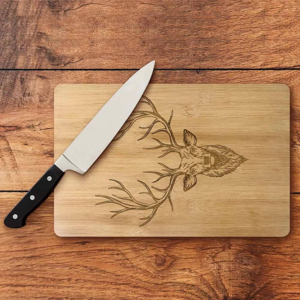 Сац оленя персонализированная искусственная разделочная доска разделочный блок