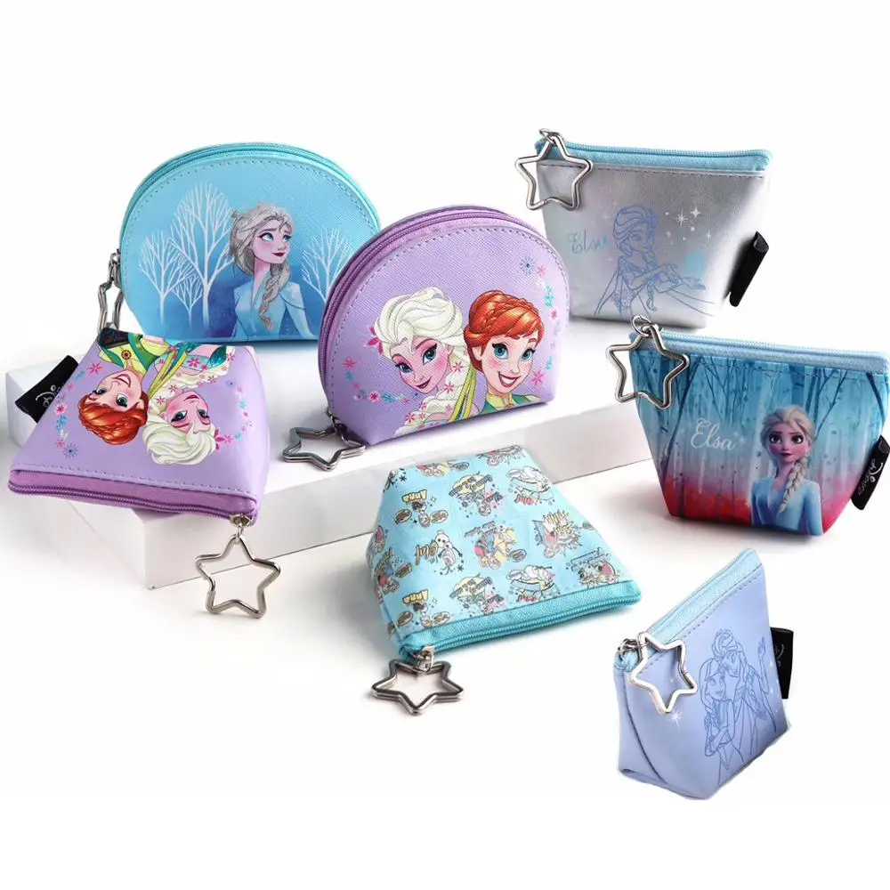 Сумка для монет Disney Frozen 2 1 шт. портативная маленькая сумка Elsa Anna универсальная