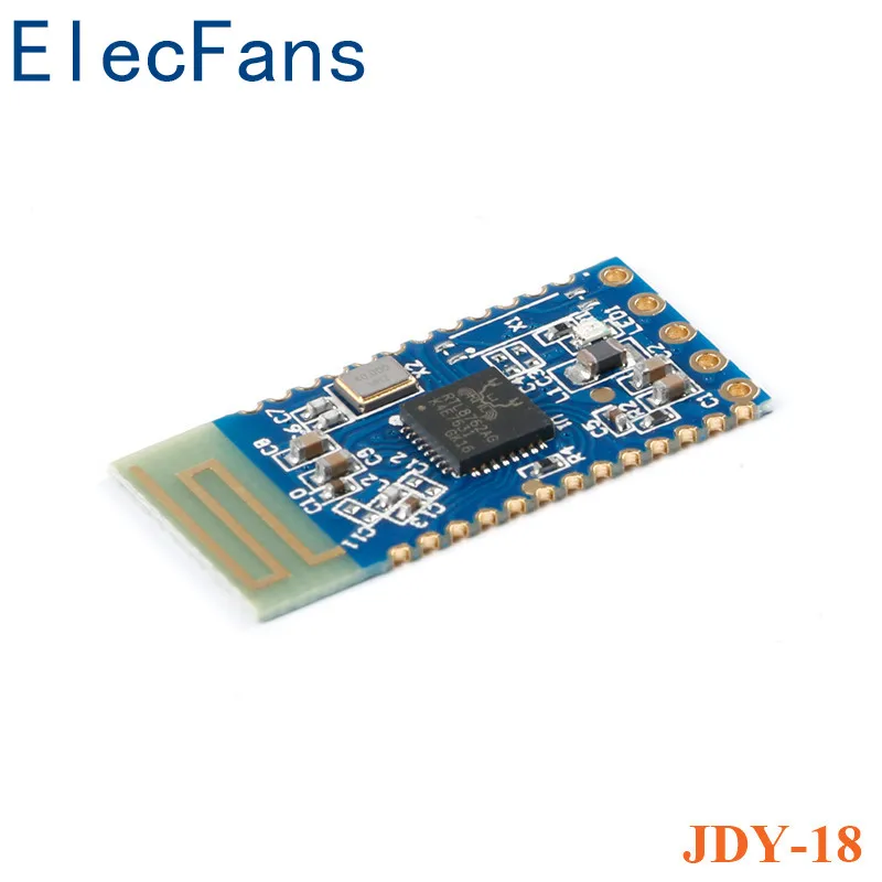 JDY-18 Bluetooth модуль 4 2 Master-slave интегрированная Высокоскоростная передача 1 8-3 3 В 60m ГГц