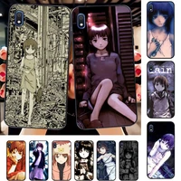 yinuoda serial experiments lain phone case for samsung a51 01 50 71 21s 70 31 40 30 10 20 s e 11 91 a7 a8 2018