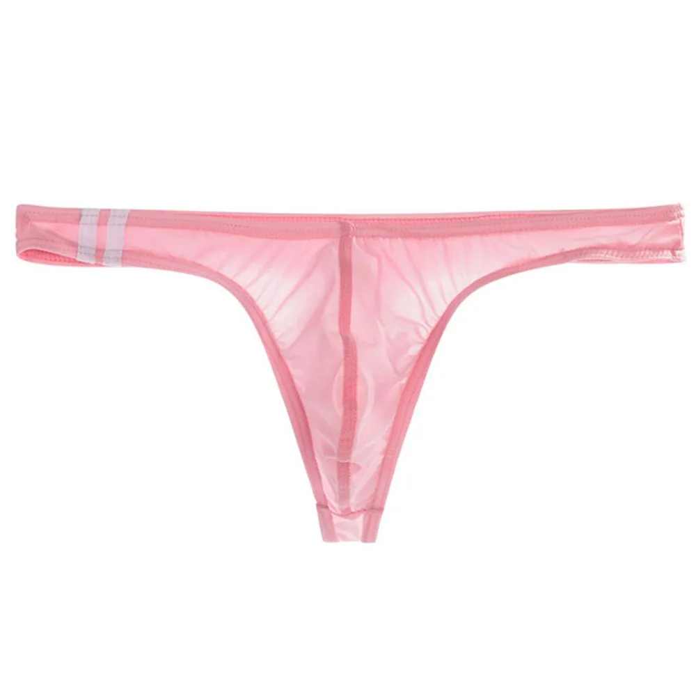 

Men Sexy Briefs See Through Jockstrap Bulge Pouch Low Rise G-String Thong Underwear Gays Clothes Sissy Panties Inmitate Lingerie