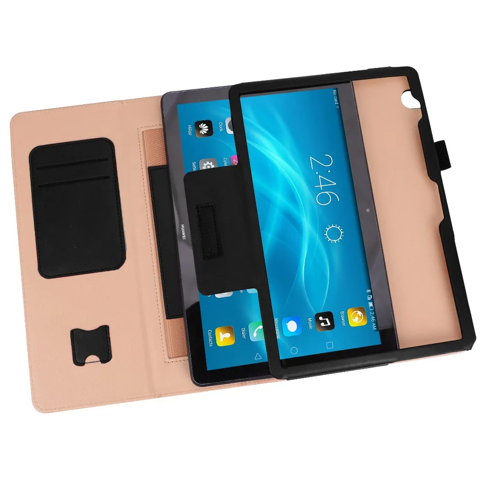 Смарт чехол для Huawei Mediapad T5 10 AGS2 W09/L09/L03/W19 Обложка планшета 1 дюйма из искусственной