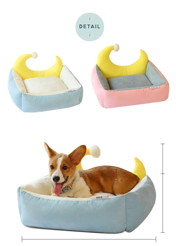 

Comfortable Kennel Dog Bed, Removable and Washable Four Seasons Universal Pet Mat for Small and Medium-Sized Dogs Sofa Pets Bed